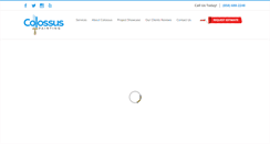 Desktop Screenshot of colossuspainting.com